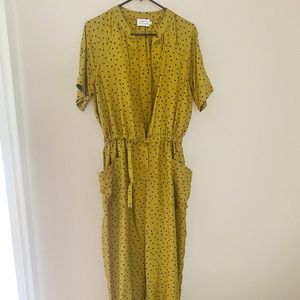 Tanya Taylor Francis polka dot jumpsuit